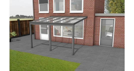 Aluminium Veranda - Glasdak | YARD Outdoor 400x300 - Chique Buiten Leven - YARD Outdoor - Aluminium veranda