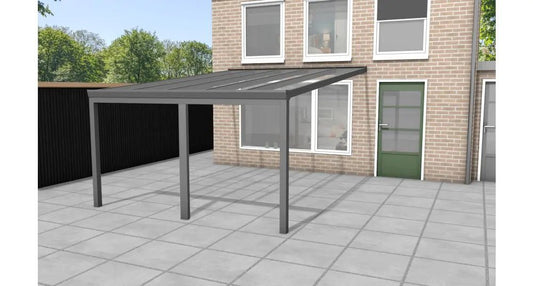 Aluminium Veranda - Glasdak | YARD Outdoor 400x400 - Chique Buiten Leven - YARD Outdoor - Aluminium veranda