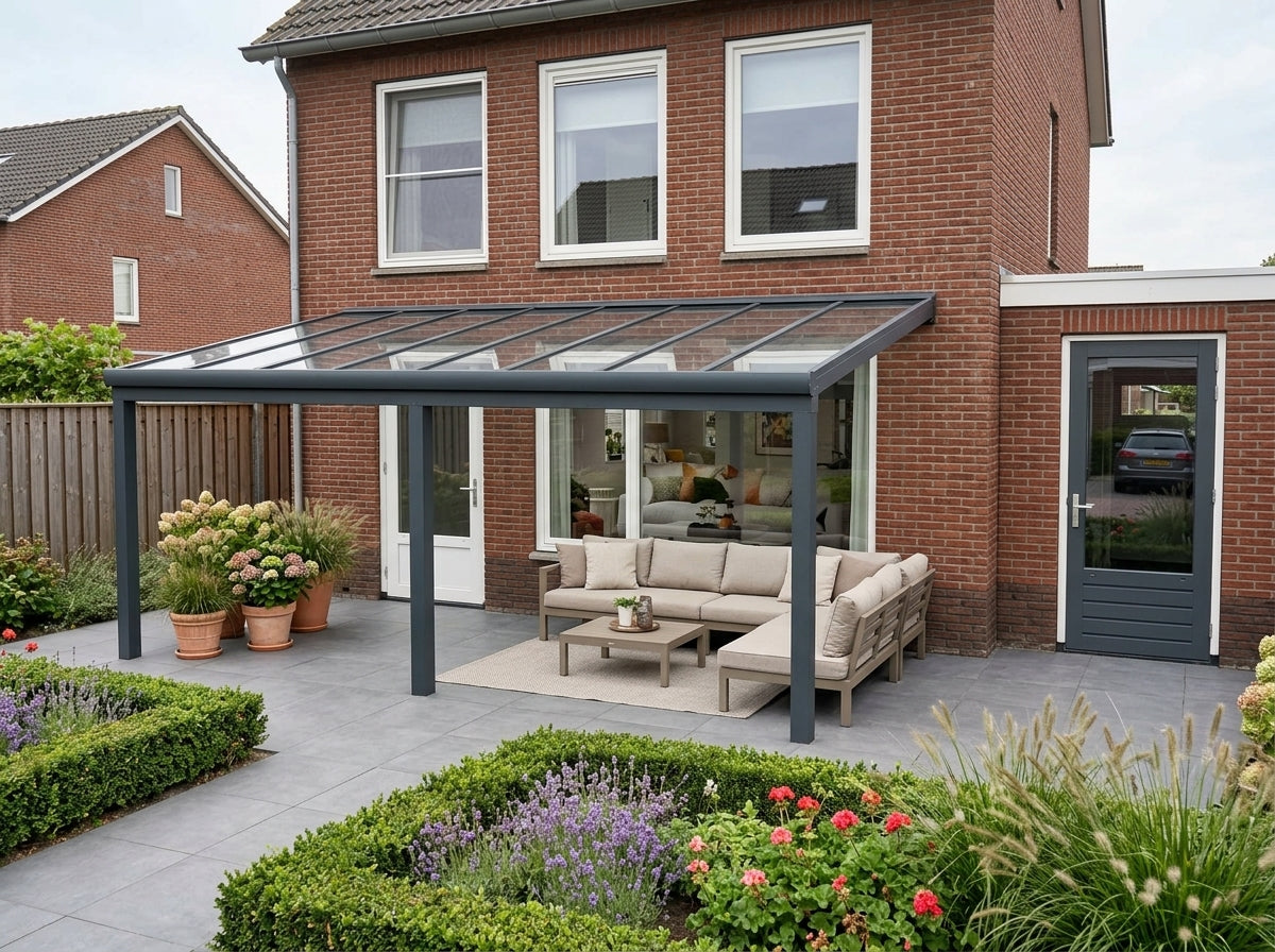 Aluminium Veranda - Glasdak | YARD Outdoor 600x300