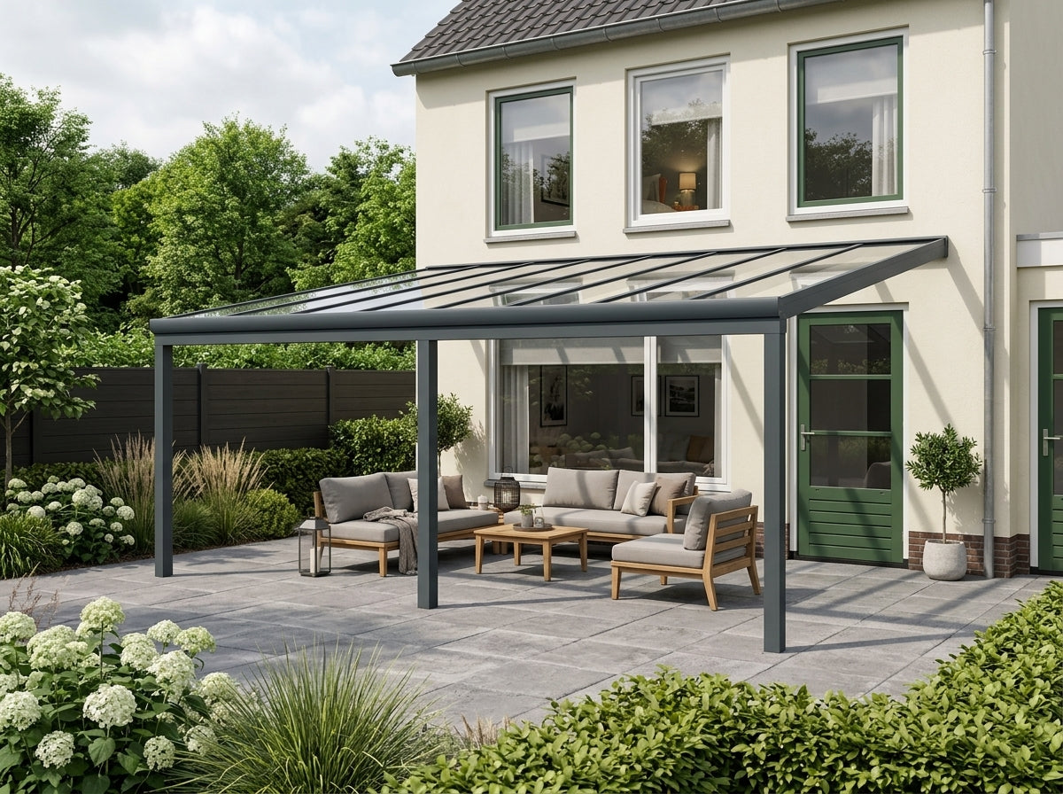 Aluminium Veranda - Glasdak | YARD Outdoor 600x400