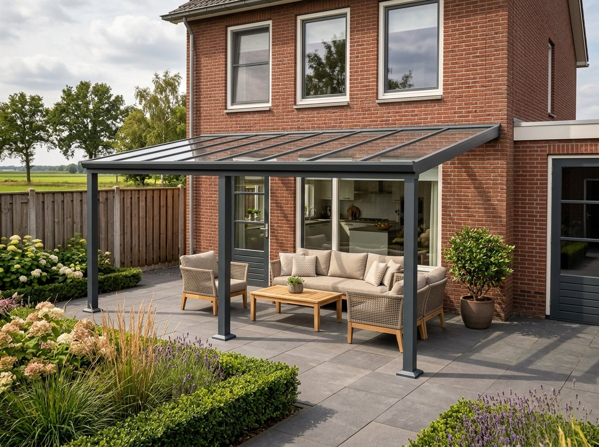 Aluminium Veranda - Glasdak | YARD Outdoor 700x300