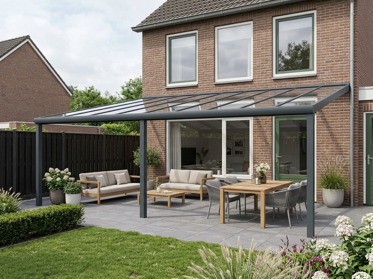 Aluminium Veranda - Glasdak | YARD Outdoor 700x400