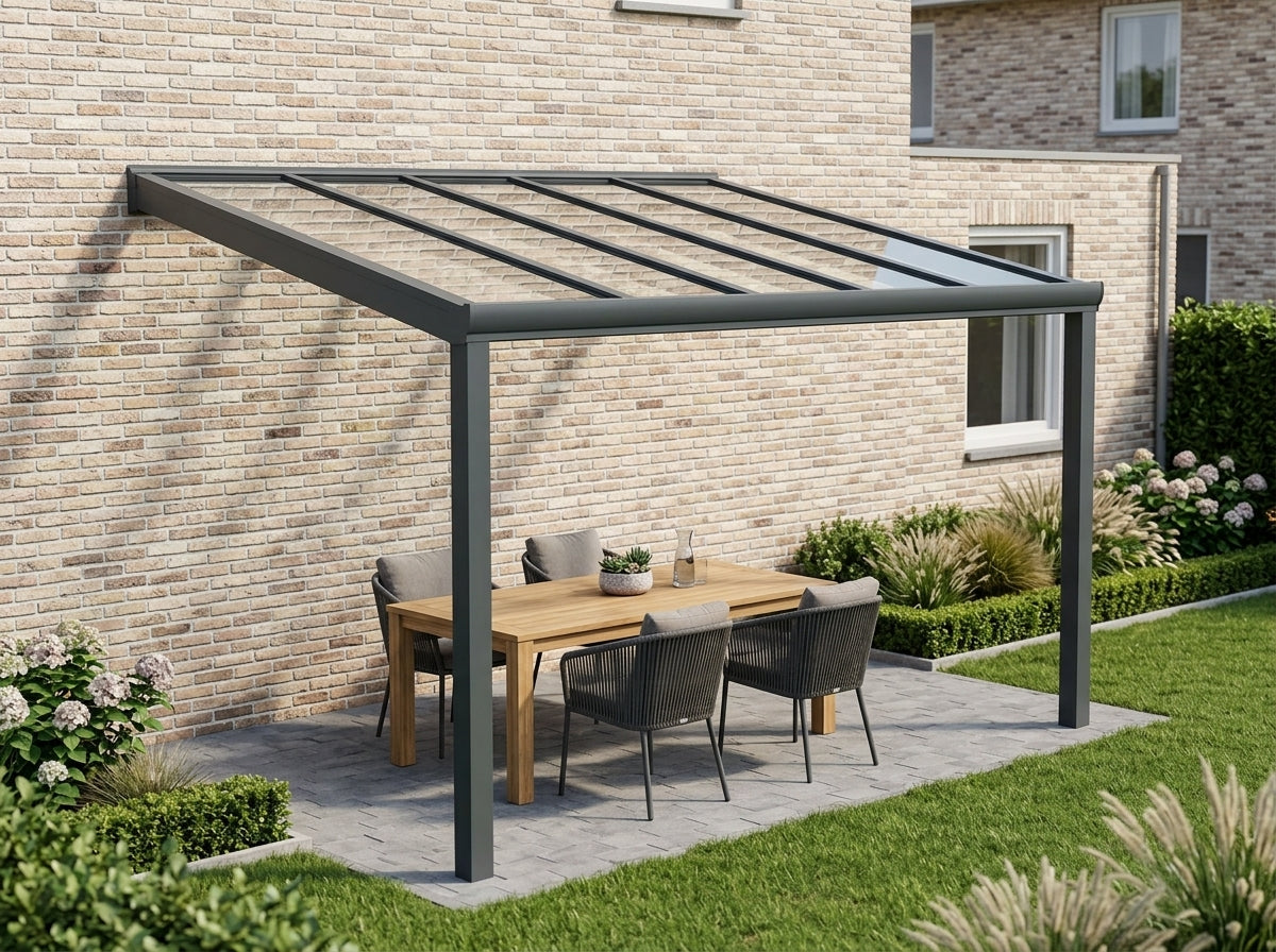 Aluminium Veranda | Pinela Glas van Deponti | Moderne Buitenleven
