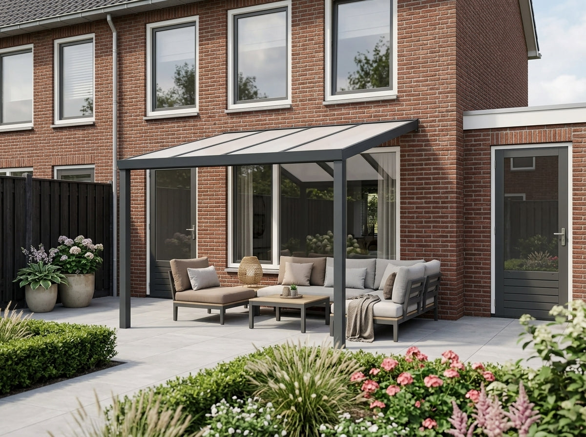 Aluminium Veranda - Polycarbonaat Dak YARD Outdoor 300x250