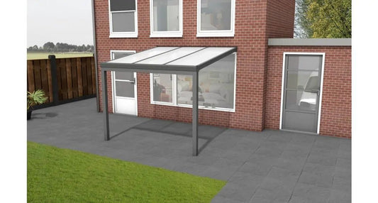 Aluminium Veranda - Polycarbonaat Dak | YARD Outdoor 300x300 - Chique Buiten Leven - YARD Outdoor - Aluminium veranda