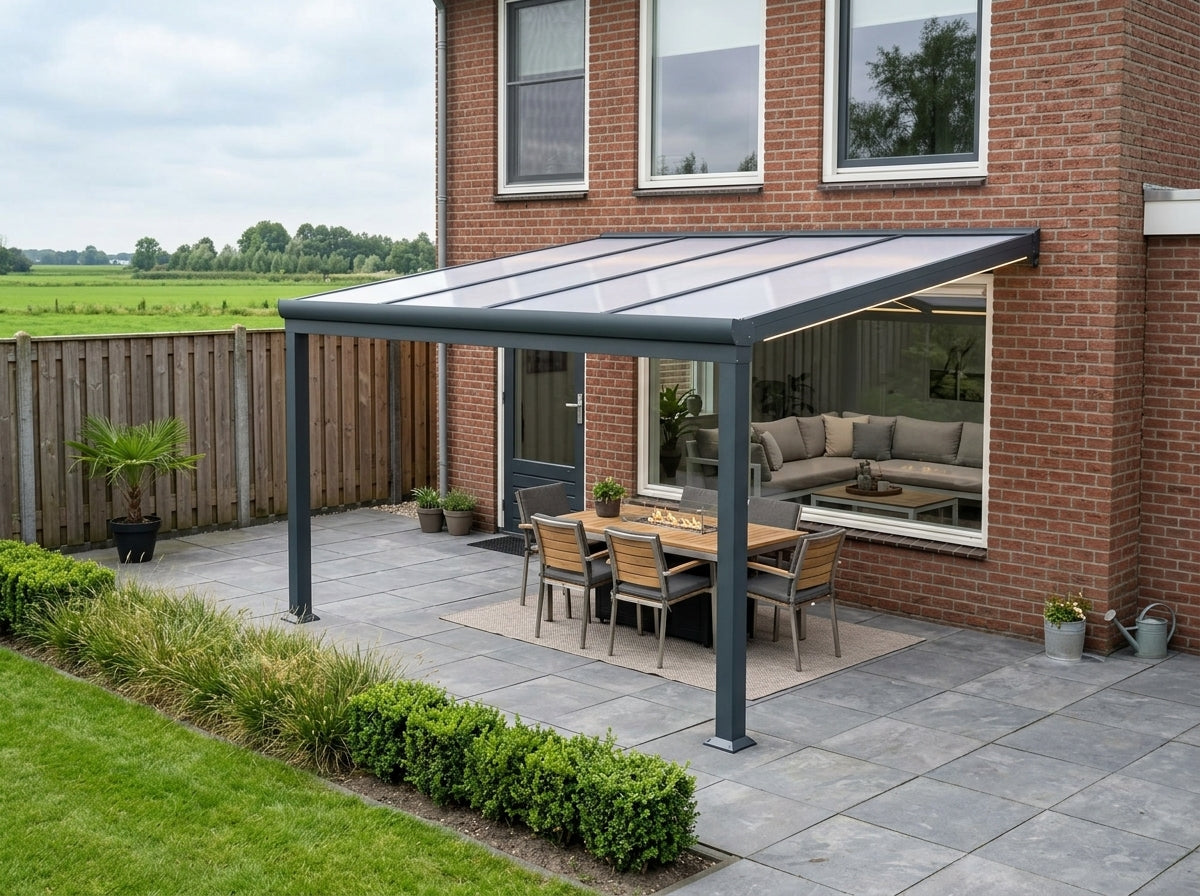 Aluminium Veranda - Polycarbonaat Dak YARD Outdoor 400x250