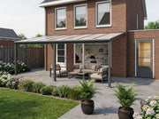 Aluminium Veranda - Polycarbonaat Dak | YARD Outdoor 700x250