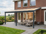 Aluminium Veranda - Polycarbonaat Dak | YARD Outdoor 700x300