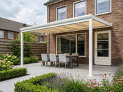 Aluminium Veranda Wit - Polycarbonaat Dak | YARD Outdoor 400x350