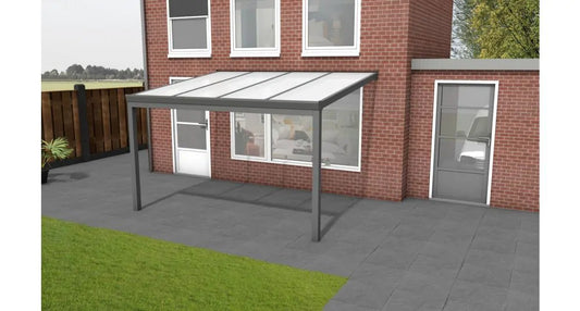 Aluminium Veranda - Polycarbonaat Dak YARD Outdoor 400x250