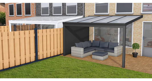 Aluminium Veranda - Polycarbonaat Dak | YARD Outdoor 400x300