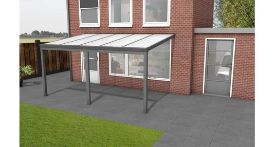 Aluminium Veranda - Polycarbonaat Dak | YARD Outdoor  500x300