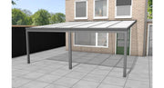 Aluminium Veranda - Polycarbonaat Dak | YARD Outdoor 600x400