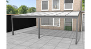Aluminium Veranda 700x400 cm – Vrijstaand met Polycarbonaat Dak | YARD Outdoor