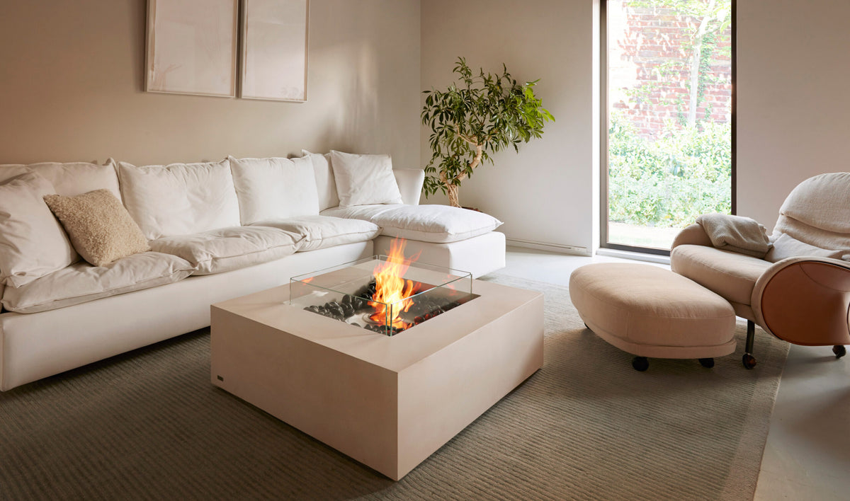EcoSmart Fires Base 40 | Vierkante Bio-ethanol Vuurtafel