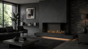 Wild Flame Base bio-ethanol inbouw hoekhaard 100 x 40 cm – detailfoto