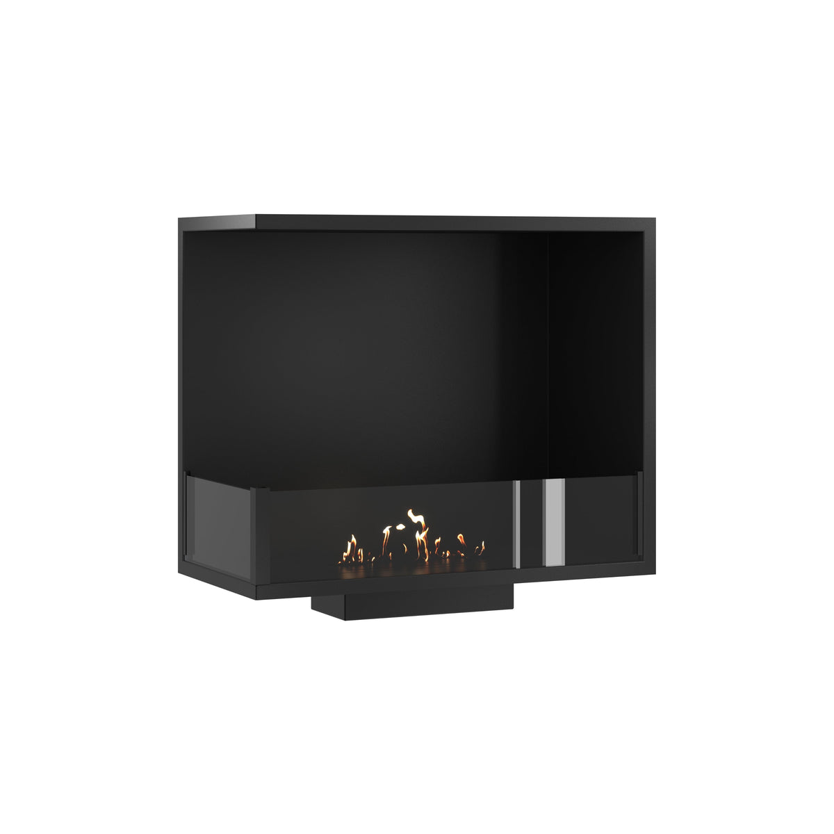 Wild Flame Base bio-ethanol inbouw hoekhaard links 60 cm – productfoto