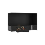 Base bio-ethanol inbouw hoekhaard links – 80 cm | Wild Flame
