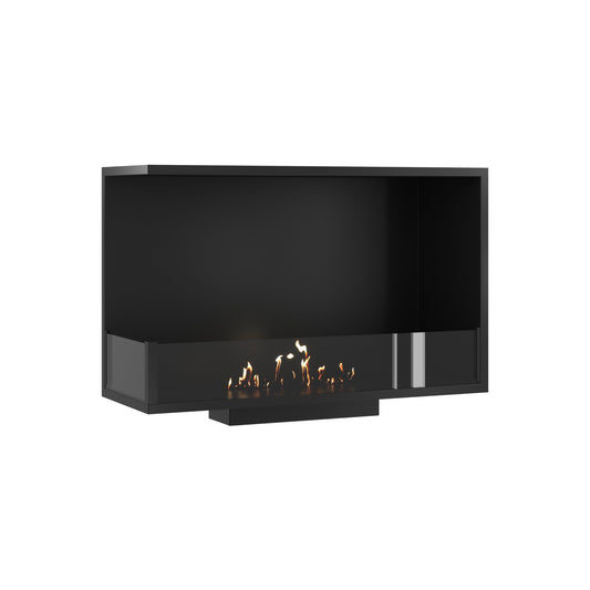 Wild Flame Base bio-ethanol inbouw hoekhaard links 80 cm – productfoto