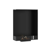 Wild Flame Base verticale bio-ethanol inbouw hoekhaard links 80 x 100 cm – productfoto