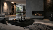 Wild Flame Base bio-ethanol inbouw hoekhaard rechts 100 cm – detailfoto
