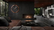 Wild Flame Base bio-ethanol inbouw hoekhaard rechts 120 cm – sfeerfoto