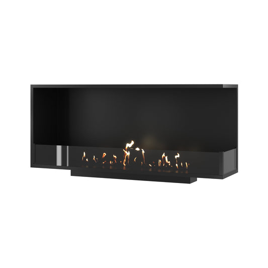 Wild Flame Base bio-ethanol inbouw hoekhaard rechts 120 cm – productfoto
