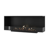 Base bio-ethanol inbouw hoekhaard rechts – 140 cm | Wild Flame