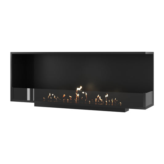 Wild Flame Base bio-ethanol inbouw hoekhaard rechts 150 cm – productfoto