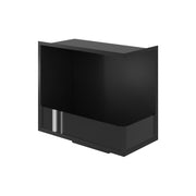 Wild Flame Base bio-ethanol inbouw hoekhaard rechts 60 cm – sfeerfoto