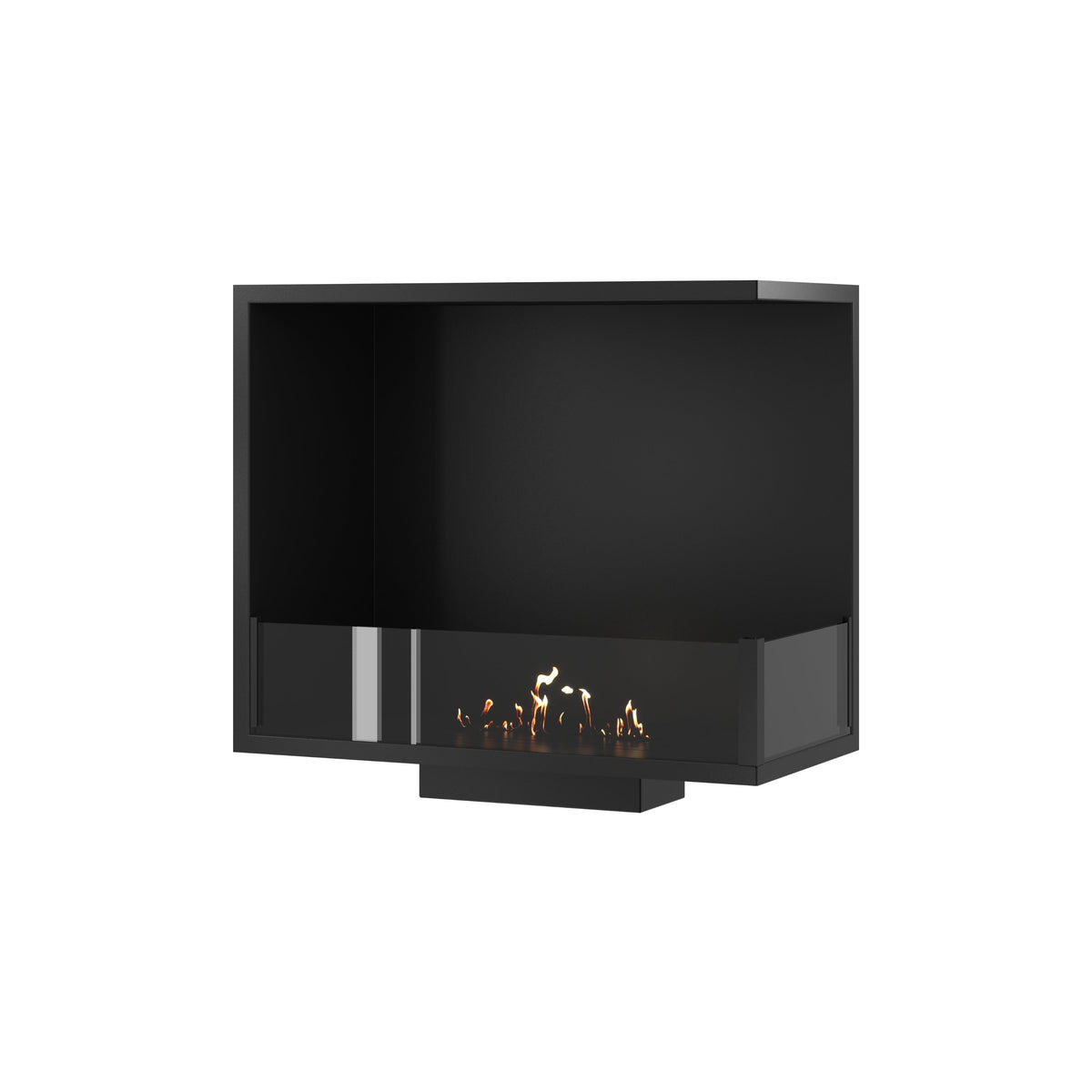 Wild Flame Base bio-ethanol inbouw hoekhaard rechts 60 cm – productfoto