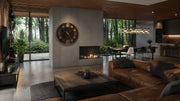 Wild Flame Base bio-ethanol inbouw hoekhaard rechts 80 cm – detailfoto