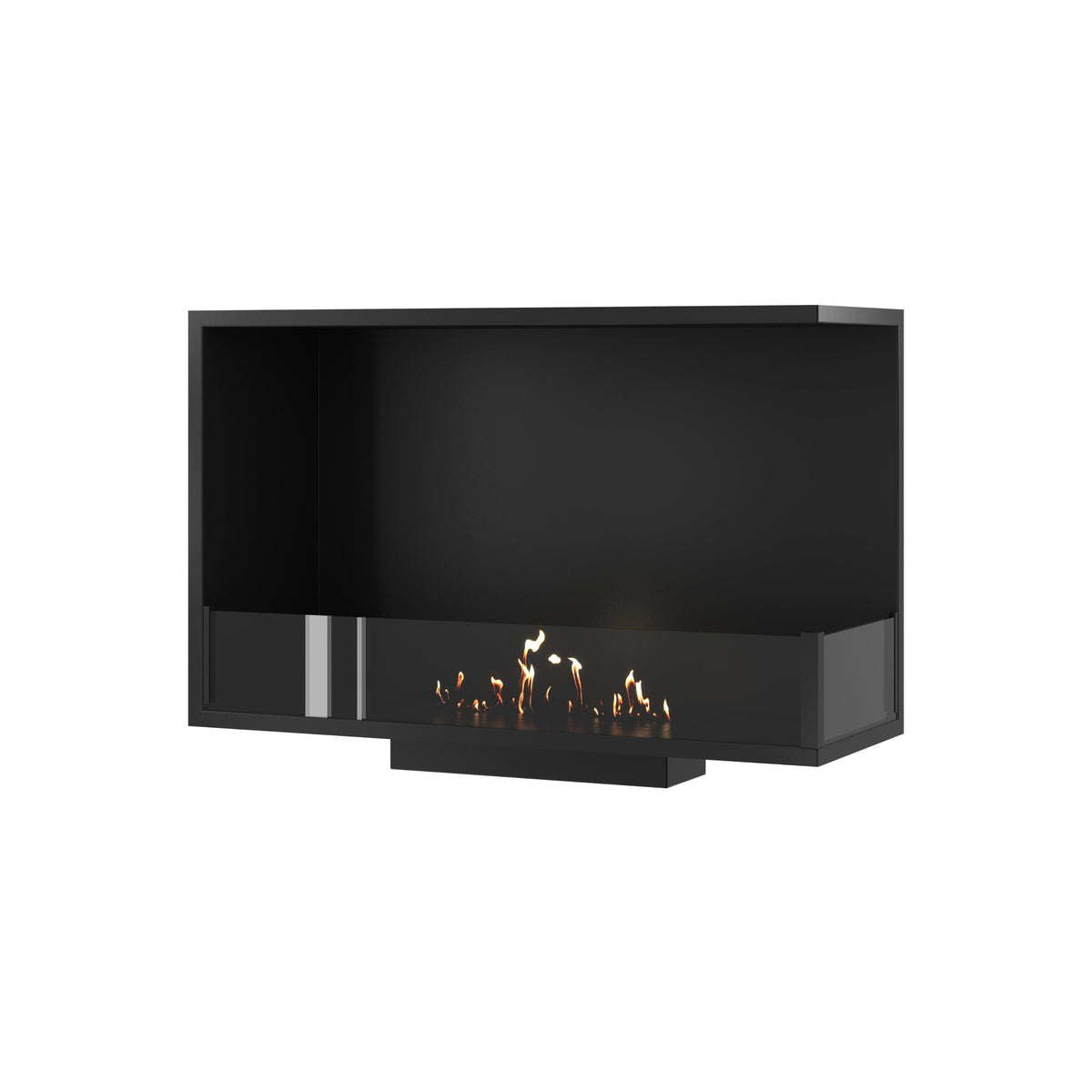 Wild Flame Base bio-ethanol inbouw hoekhaard rechts 80 cm – productfoto