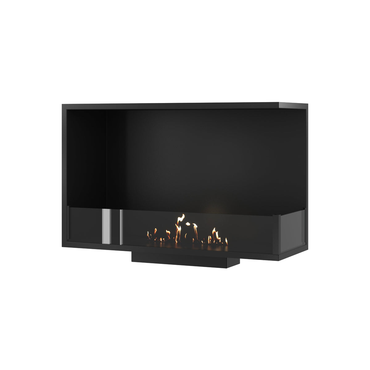 Wild Flame Base bio-ethanol inbouw hoekhaard rechts 90 cm – productfoto