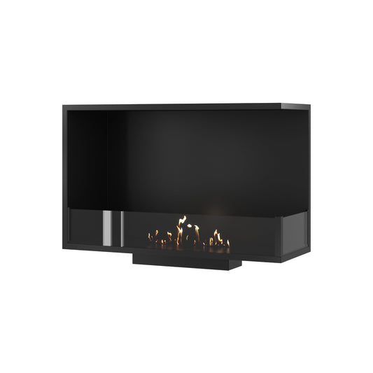 Wild Flame Base bio-ethanol inbouw hoekhaard rechts 90 cm – productfoto