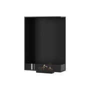 Wild Flame Base verticale bio-ethanol inbouw hoekhaard rechts 70 x 100 cm – productfoto
