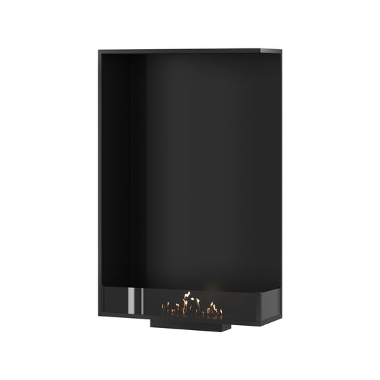 Wild Flame Base verticale bio-ethanol inbouw hoekhaard rechts 80 x 140 cm – productfoto
