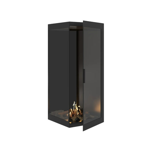 Base Vertical Corner Left Full Glass 60 x 120 cm