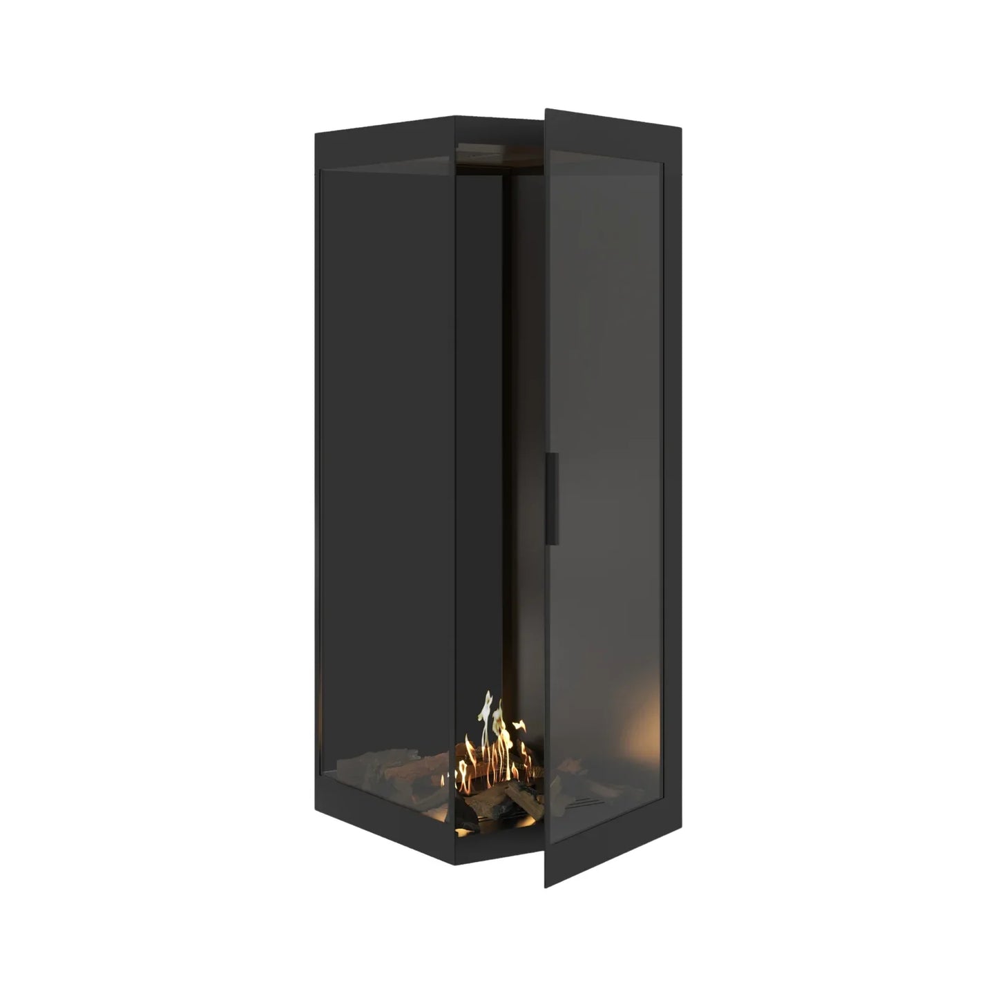 Base Vertical Corner Left Full Glass 60 x 140 cm