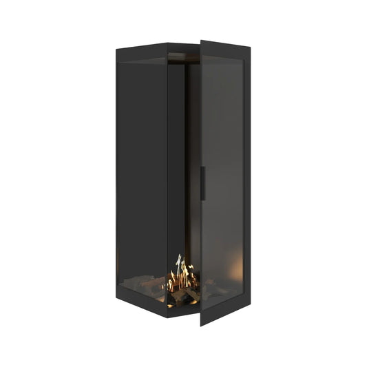 Base Vertical Corner Left Full Glass 60 x 140 cm