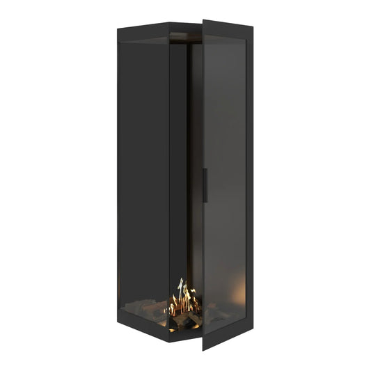 Base Vertical Corner Left Full Glass 60 x 180 cm