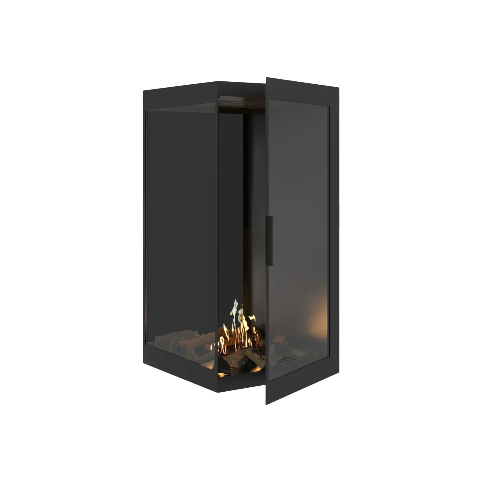 Base Vertical Corner Left Full Glass 70 x 100 cm