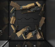 Base Vertical Corner Left Full Glass 70 x 120 cm