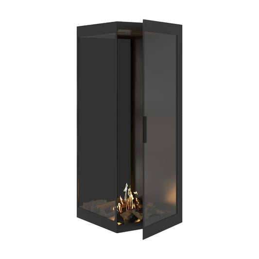 Base Vertical Corner Left Full Glass 70 x 160 cm