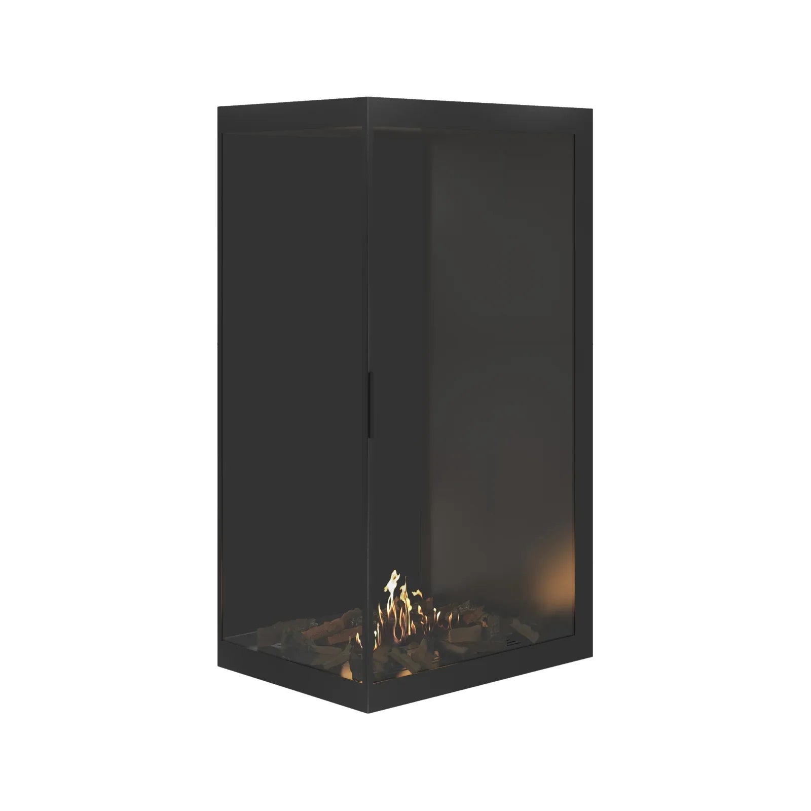 Base Vertical Corner Left Full Glass 80 x 140 cm