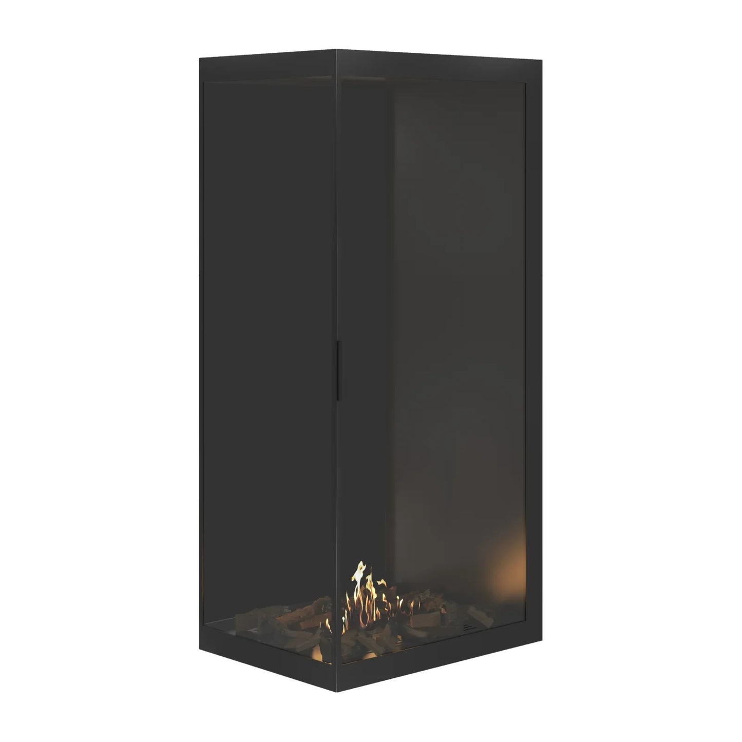 Base Vertical Corner Left Full Glass 80 x 180 cm