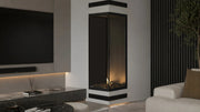 Base Vertical Corner Right Full Glass 60 x 180 cm