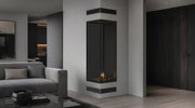 Base Vertical Corner Left Full Glass 60 x 140 cm