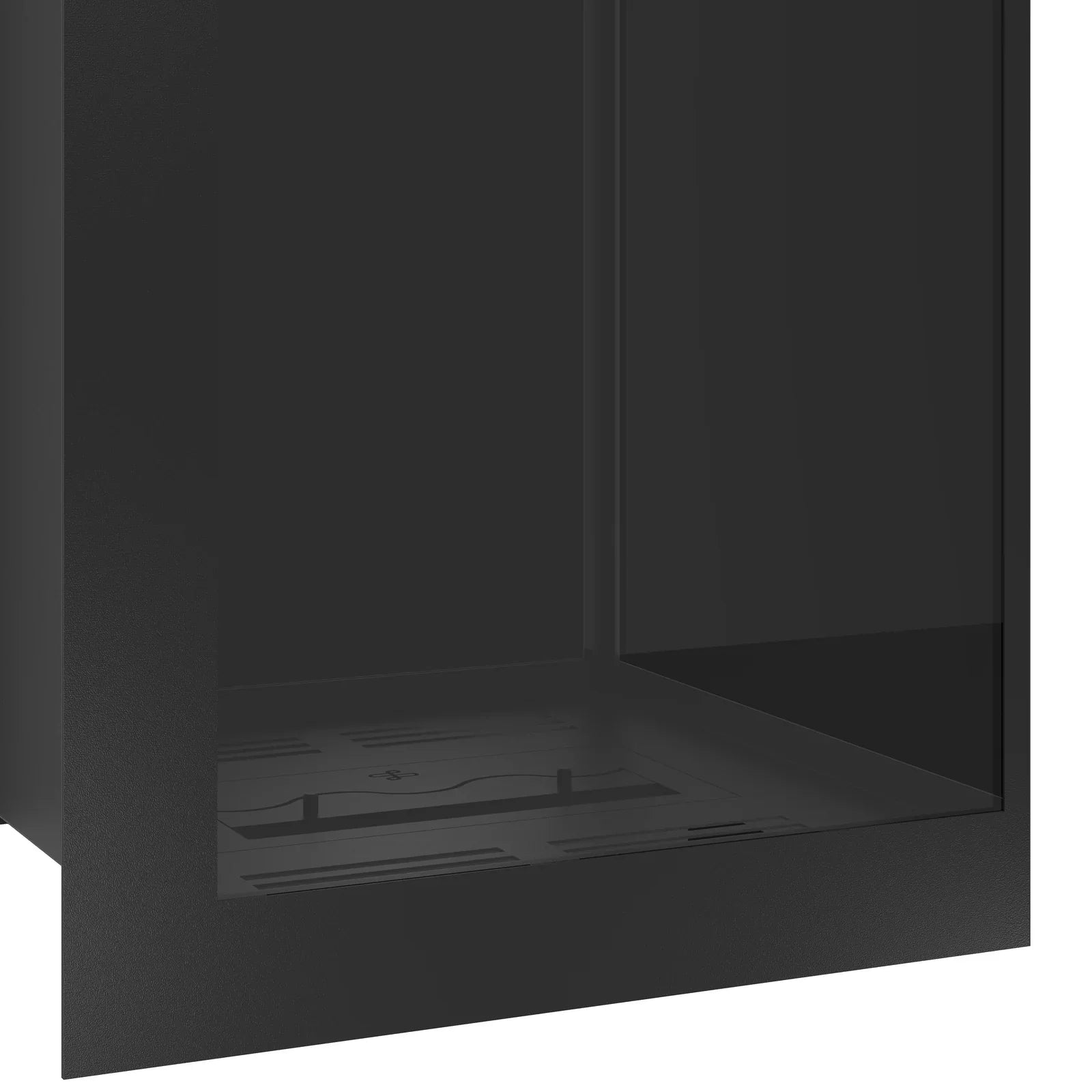 Base Vertical Corner Left Full Glass 60 x 180 cm