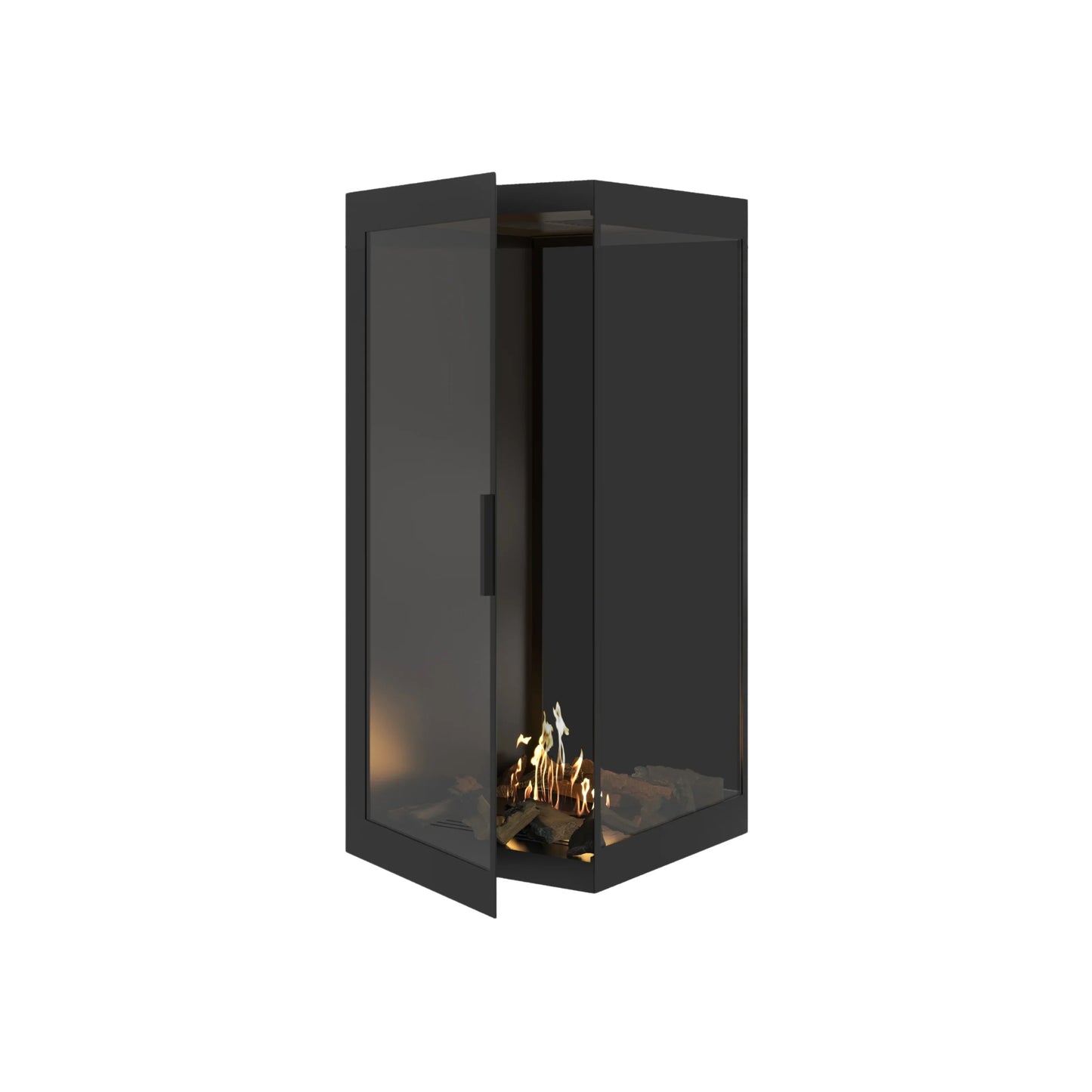 Base Vertical Corner Right Full Glass 60 x 100 cm